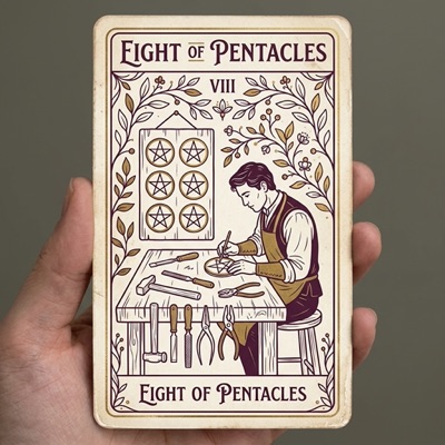 Eight of Pentacles
